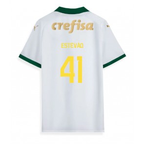 Palmeiras Estevao Willian #41 Replika Udebanetrøje 2024-25 Kortærmet